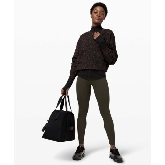 Lululemon Wunder Under Lounge Super High Rise Tights Leggings Pants Fleece Lined - Picture 5 of 13